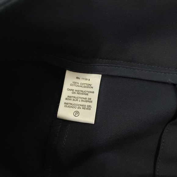 Michael Kors navy button up front belted skirt woman's size 4 - Picture 3 of 7